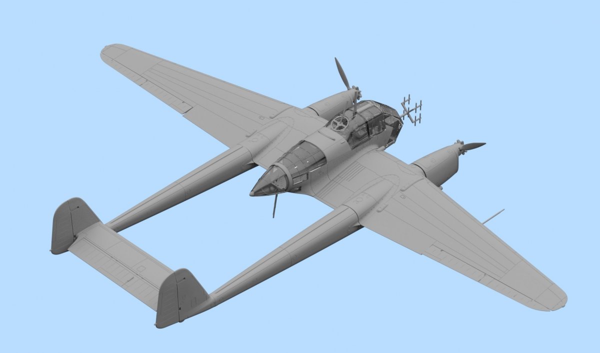 ICM 72293 FW 189A-1, WWII German Night Fighter 1/72 – image 3