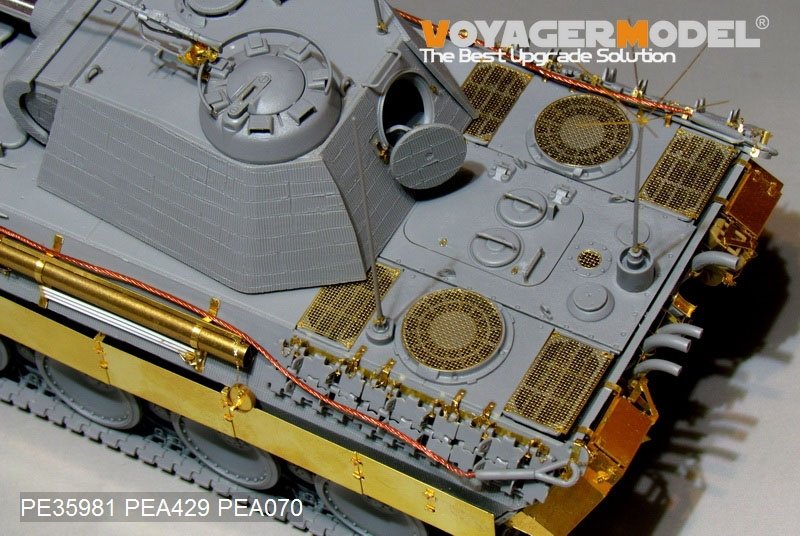 Voyager Model PE35981 WWII German Panther A Tank Basic For TAKOM 1/35 – immagine 10