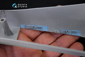 Quinta Studio QD32072 Su-27UB 3D-Printed &amp;amp; colored Interior on decal paper (for Trumpeter kit) 1/32 – image 8