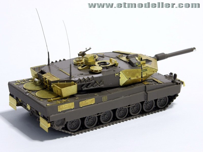 E.T. Model E72-002 Modern German Leopard 2 A5 For REVELL 03105 1/72 – zdjęcie 3