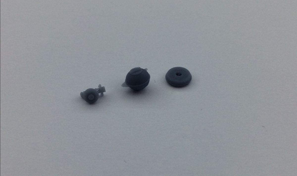 Yamamoto Model Parts YMPTUN18 Osprzęt silnika 1/24 – zdjęcie 2