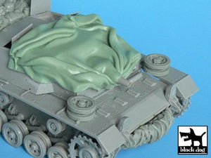 Black Dog T35010 Canvas for Stug III C/D for Dragon 1/35 – zdjęcie 2