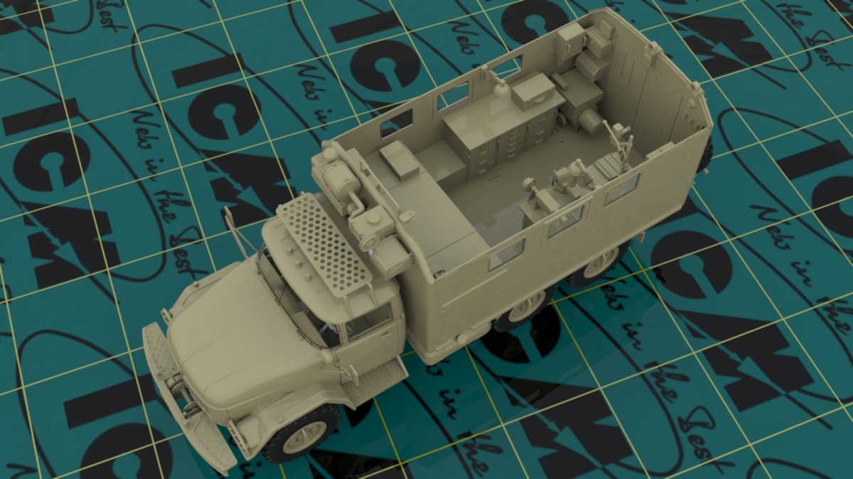 ICM 35520 ZiL-131 MTO-AT, Soviet Recovery Truck 1/35 – zdjęcie 2