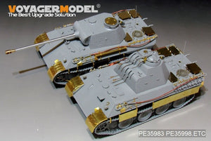 Voyager Model PE35998 WWII German FlaKPanzer V FlaKvierling 20mm MG 151/20 Basic For TAKOM 2105 1/35 – zdjęcie 13