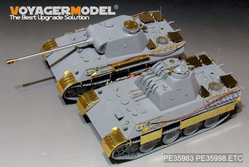 Voyager Model PE35998 WWII German FlaKPanzer V FlaKvierling 20mm MG 151/20 Basic For TAKOM 2105 1/35 – zdjęcie 13