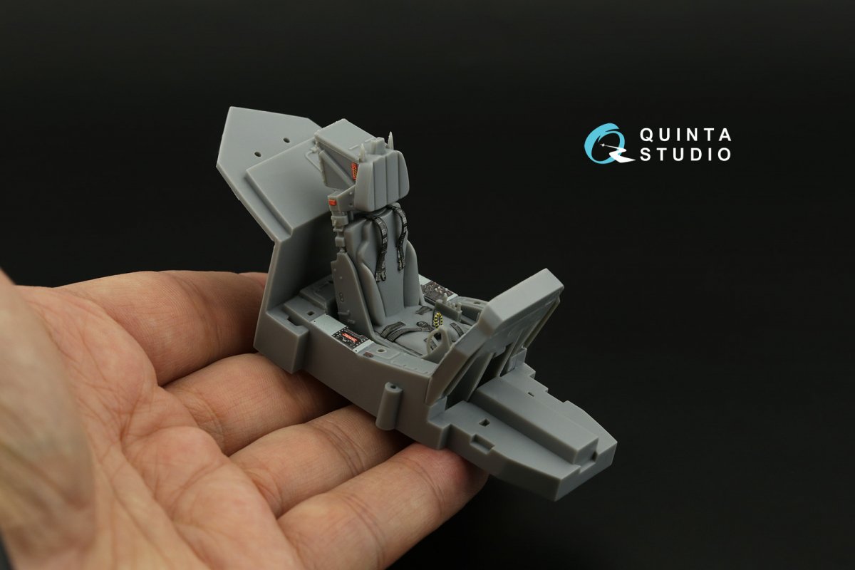Quinta Studio QD32174 F-35A/C 3D-Printed &amp;amp; coloured Interior on decal paper (Trumpeter) 1/32 – zdjęcie 3