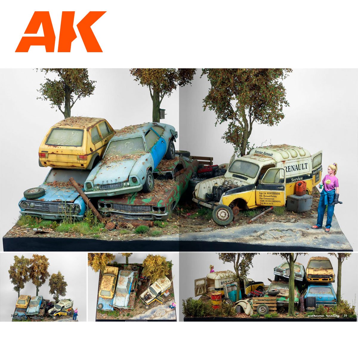 AK Interactive AK529 EXTREME REALITY 5 – THE BEAUTY OF OLD &amp;amp; WEATHERED – zdjęcie 6