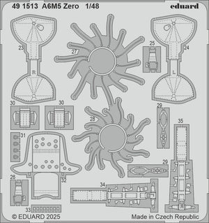 Eduard BIG49455 A6M5 Zero FINE MOLDS 1/48