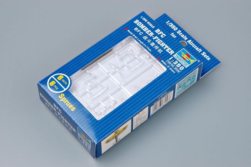 Trumpeter 06246 BFC BOMBER-FIGHTER (6pcs.) 1/350