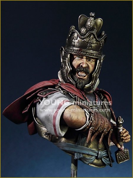 Young Miniatures YH1843 Roman Cavalry Officer- Theilenhofen Germany 2nd C. AD 1/10 – image 6