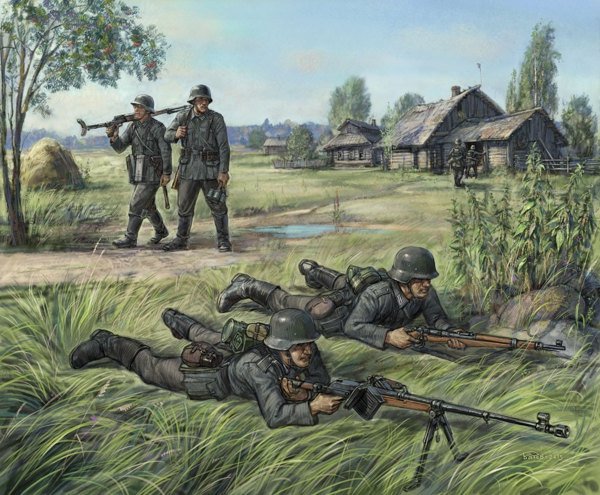 Zvezda 6216 German anti-tank rifle team 1/72 – zdjęcie 2
