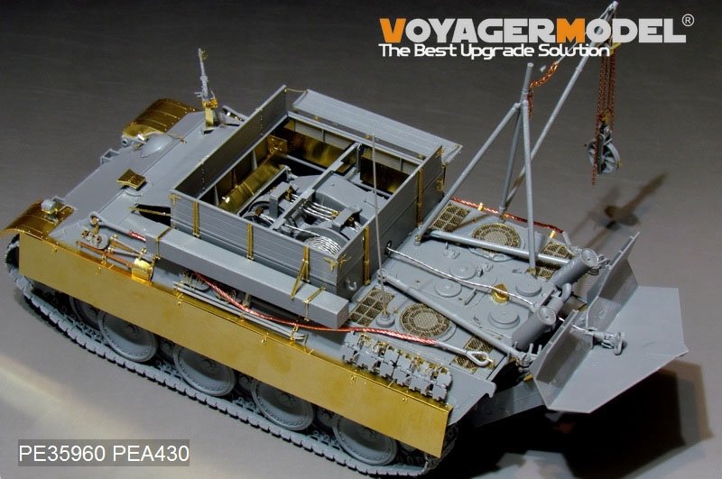 Voyager Model PE35960 WWII German Bergepanther Ausf.G Basic For TAKOM 2107 1/35 – zdjęcie 8