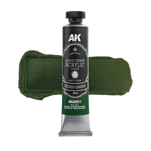 AK Interactive AKAD011 Artist Dense Acrylic - Faded Green