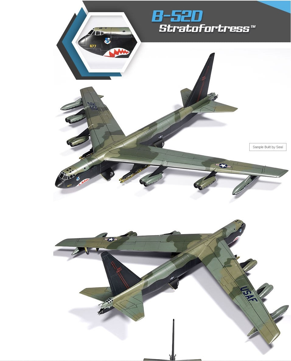 Academy 12632 USAF B-52D Stratofortress 1/144 – zdjęcie 3