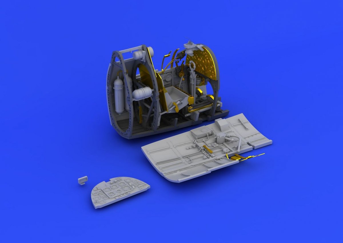 Eduard 648219 Spitfire Mk. I cockpit 1/48 (AIRFIX) – image 3