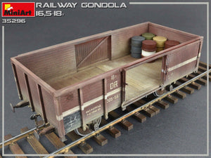 MiniArt 35296 RAILWAY GONDOLA 16,5-18t 1/35 – zdjęcie 4