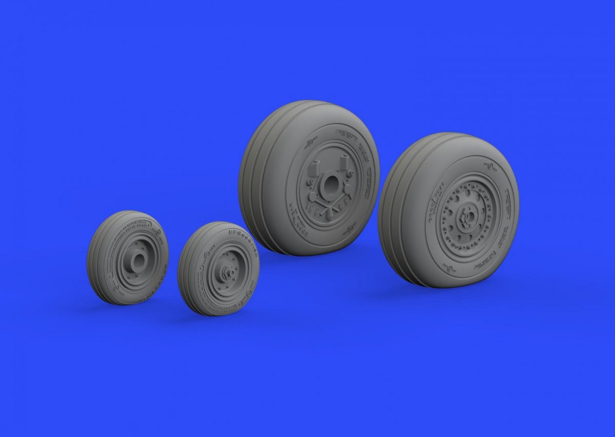 Eduard 648313 F-4J wheels ZOUKEI MURA 1/48 – image 2