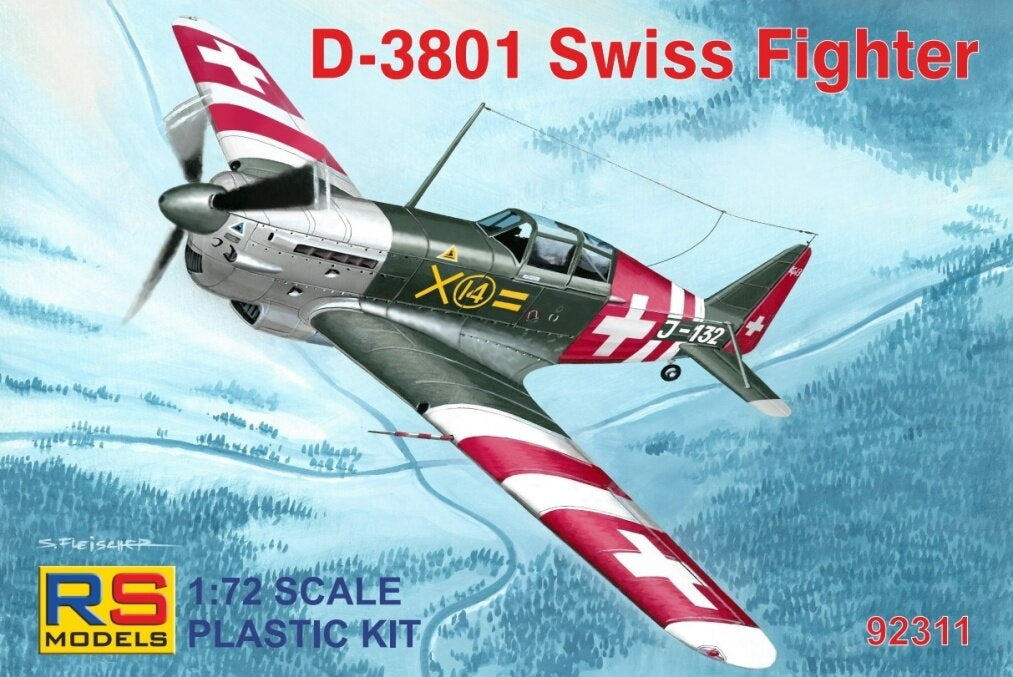 RS Models 92311 D-3801 Swiss Fighter 1/72