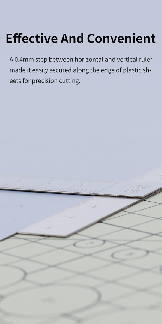 DSPIAE SST-01 Stainless Steel T-Ruler – Bild 8