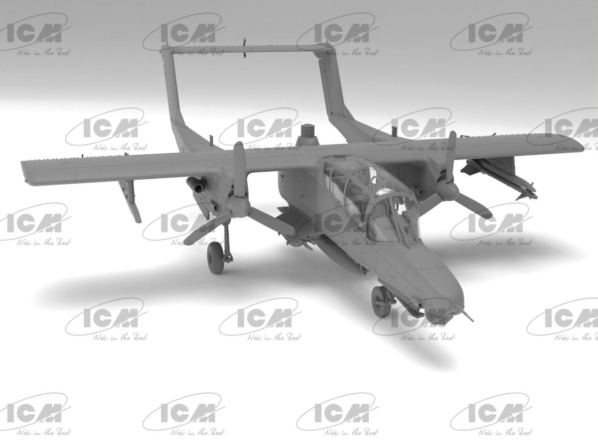 ICM 48302 Desert Storm US aircraft OV-10A and OV-10D+, 1991 1/48 – zdjęcie 4
