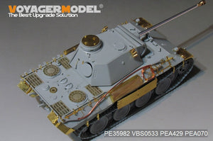 Voyager Model PE35982 WWII German Panther D Tank Early version Basic For TAKOM 2103 1/35 – image 5