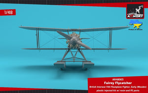Armory Models 48003 Fairey Flycatcher British FAA Inter-War Floatplane Fighter, on Wooden Floats 1/48 – Bild 15
