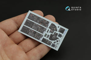 Quinta Studio QD32118 F-117A 3D-Printed &amp;amp; coloured Interior on decal paper (Trumpeter) 1/32 – immagine 13