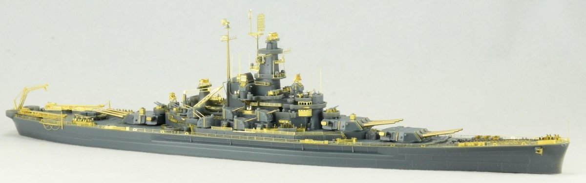 Vee Hobby E57006 USS Indiana BB-58 1944 - Deluxe Edition 1/700 – zdjęcie 2