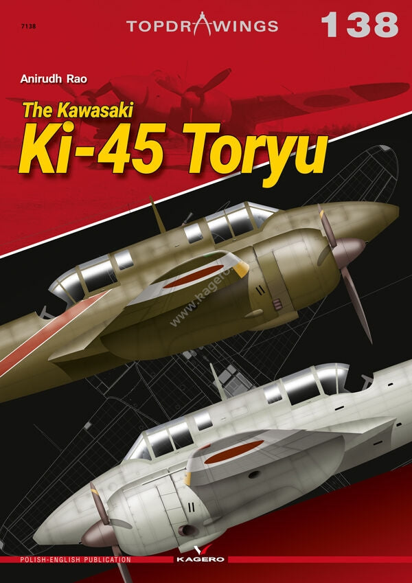 Kagero 7138 Le Kawasaki Ki-45 Toryu FR/PL