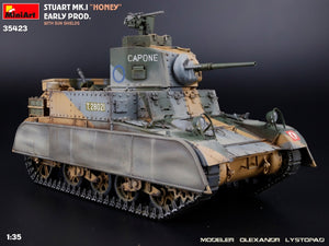 MiniArt 35423 Stuart Mk.I “Honey” Early Prod. w/Sun Shields 1/35 – zdjęcie 11