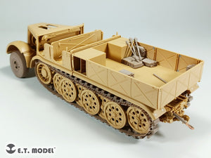 E.T. Model P35-062 WWII German Sd.Kfz.9 18t FAMO Sagged front wheels and Workable Track 1/35 – zdjęcie 9