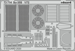 Eduard 73714 Su-35S 1/72 GREAT WALL HOBBY – zdjęcie 2