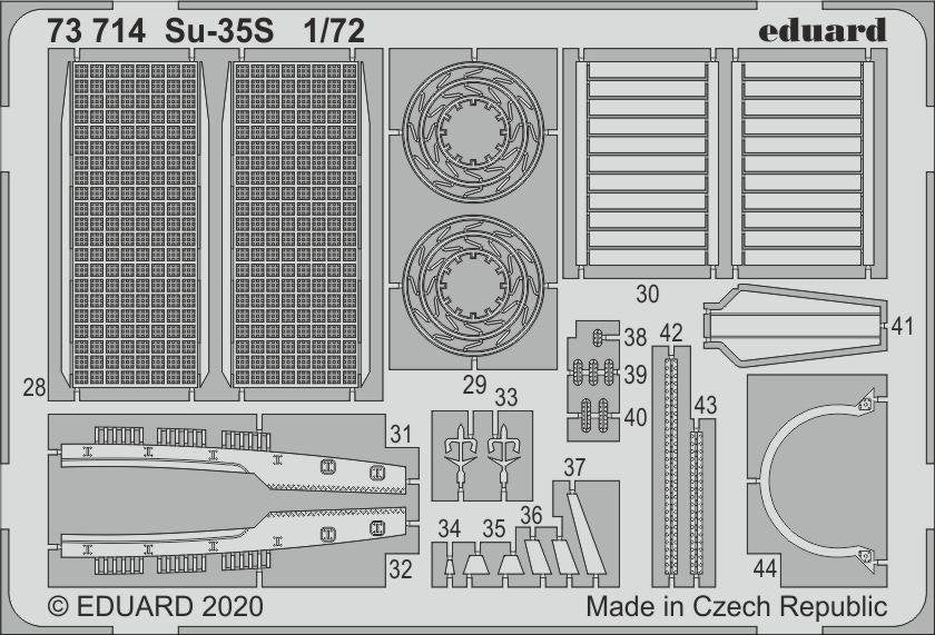 Eduard 73714 Su-35S 1/72 GREAT WALL HOBBY – zdjęcie 2
