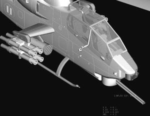 Hobby Boss 87224 AH-1F Cobra Attack Helicopter 1/72 – zdjęcie 6