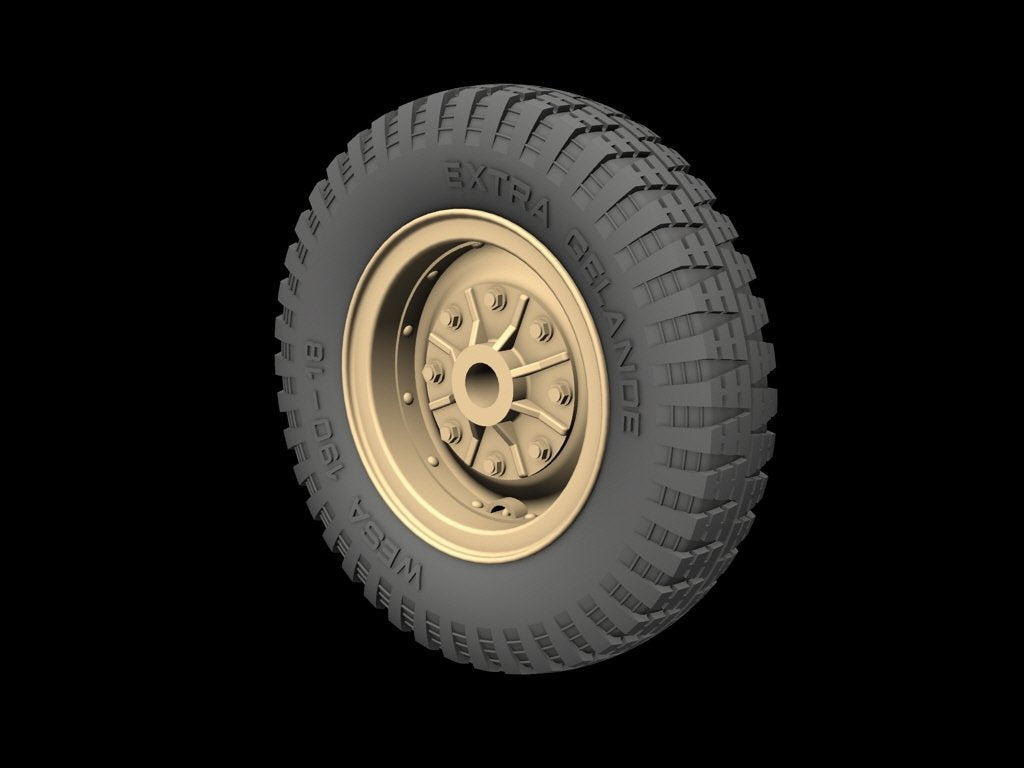 Panzer Art RE35-142 Drive wheels for Sd.Kfz 11 &amp;amp;251 (Gelande Pattern B) 1/35 – image 2