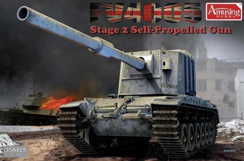 Amusing Hobby 35A029 FV4005 Stage 2 Canon automoteur 1/35