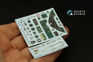 Quinta Studio QD32185 F4F-4 Wildcat 3D-Printed coloured Interior on decal paper (Trumpeter) 1/32 – zdjęcie 5