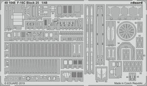Eduard 491048 F-16C Block 25 1/48 TAMIYA – zdjęcie 2