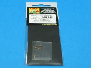 Aber A48 011 Set of 4 barrel tips for German 13 mm MG 131 aircraft machine gun (1/48 – image 6