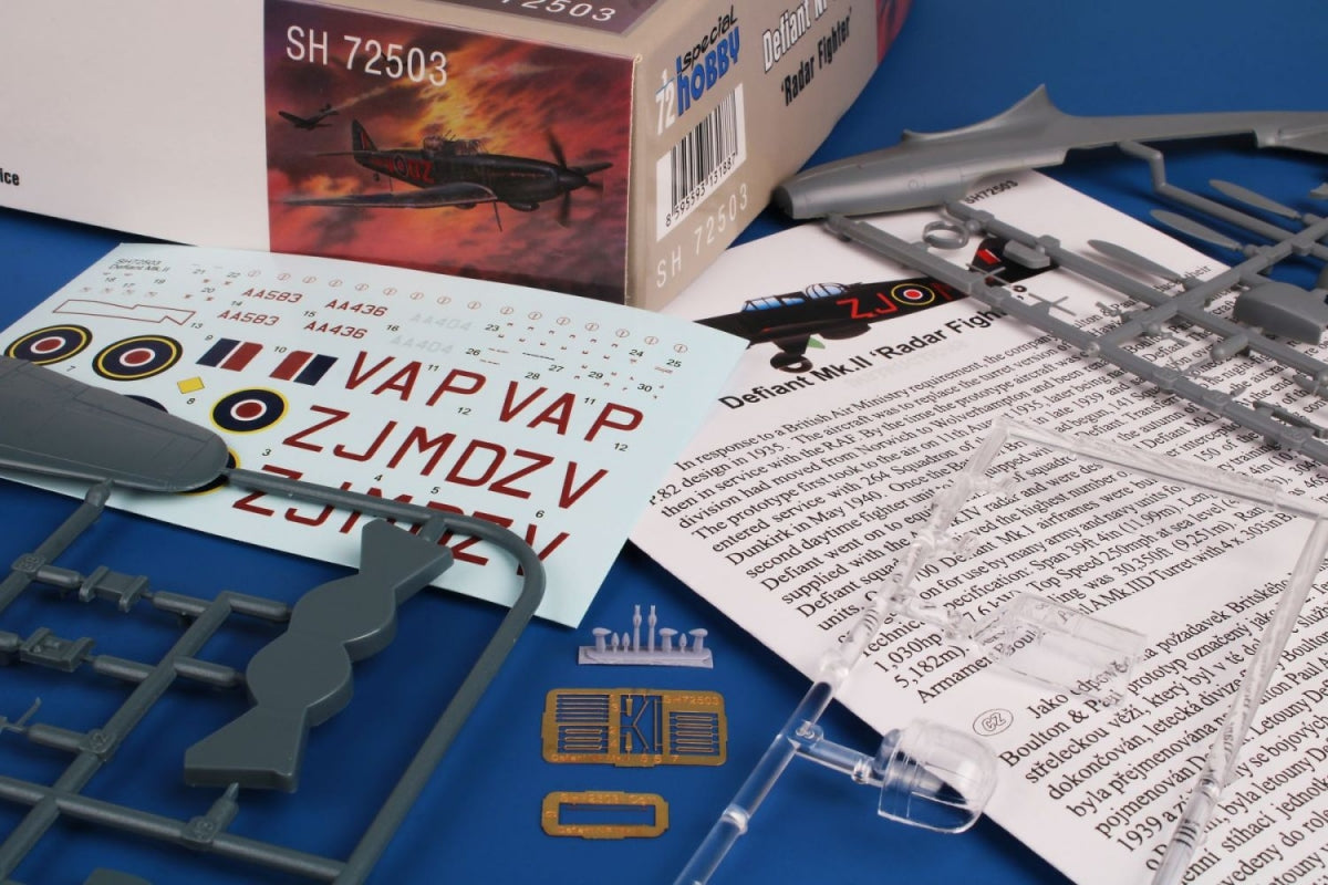 Special Hobby 72503 Defiant NF Mk.II &amp;#39;Radar Fighter&amp;#39; 1/72 – zdjęcie 6