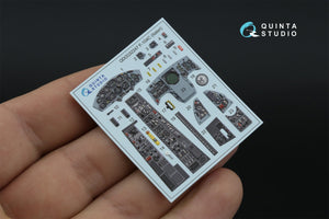 Quinta Studio QD32247 F-104C 3D-Printed &amp;amp; coloured Interior on decal paper (Italeri) 1/32 – zdjęcie 5