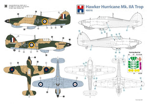 Hobby 2000 48016 Hawker Hurricane Mk.IIA Trop 1/48 – image 2