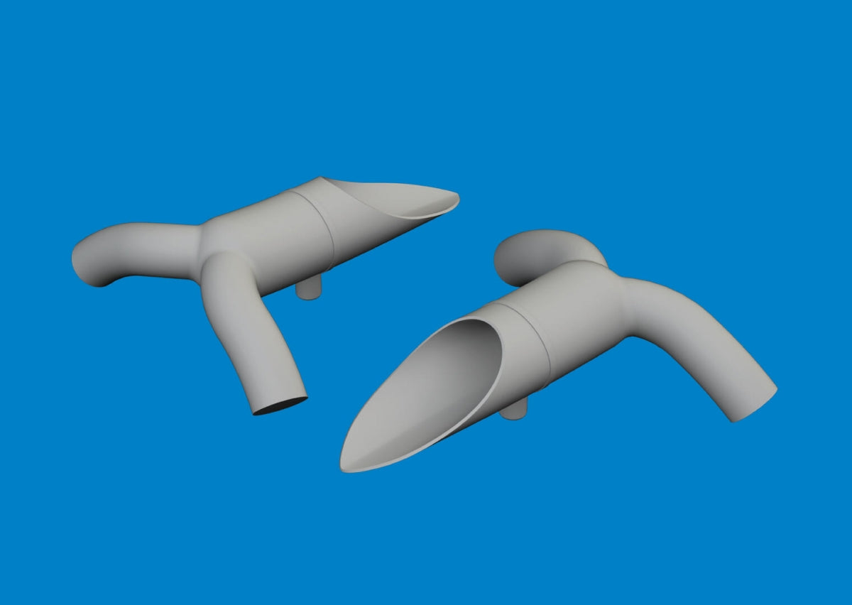Eduard 6481129 DB-7B Boston III exhausts PRINT HONG KONG MODELS 1/48