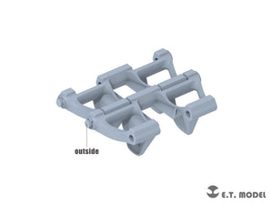 E.T. Model P35-400 WWII German Pz.Kpfw.I Workable Track (3D Printed) For DRAGON/HOBBYBOSS/TAKOM Kit 1/35 – zdjęcie 3