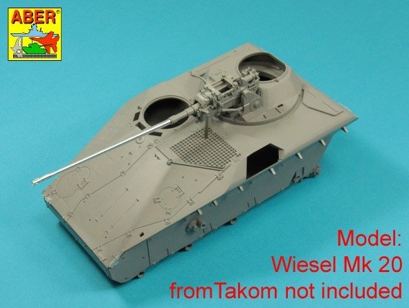 Aber AB16L-20 16 L-20 Barrel for German 20mm Rh202 MK 20 DM6 gun 1/16 – image 4