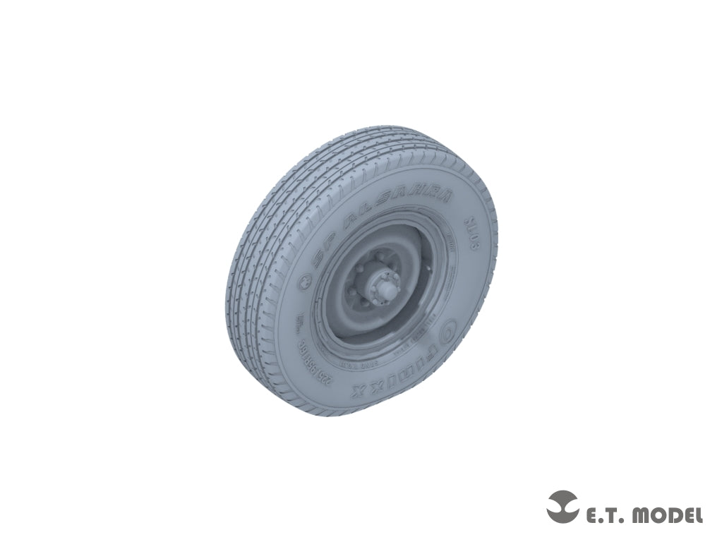 E.T. Model P35-162 PICK UP Truck Sagged Wheels Type.1 1/35 – zdjęcie 3