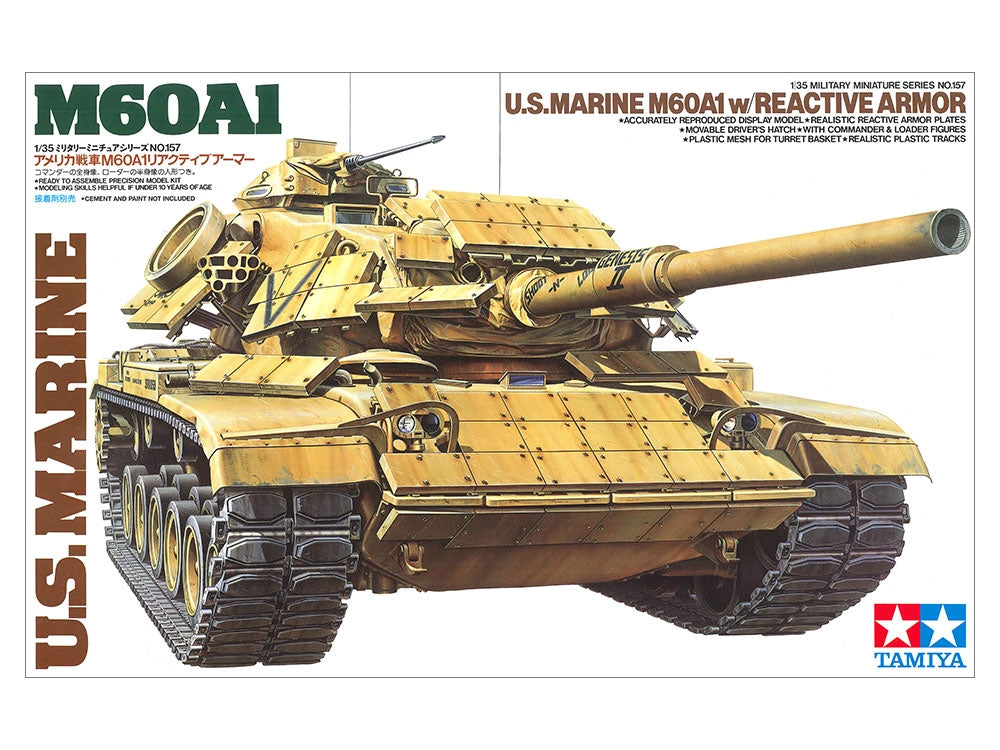 Tamiya 35157 U.S. M60A1 w/Reactive Armor 1/35 – zdjęcie 2