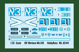 Hobby Boss 82441 IDF Merkava Mk.IIID 1/35 – zdjęcie 2