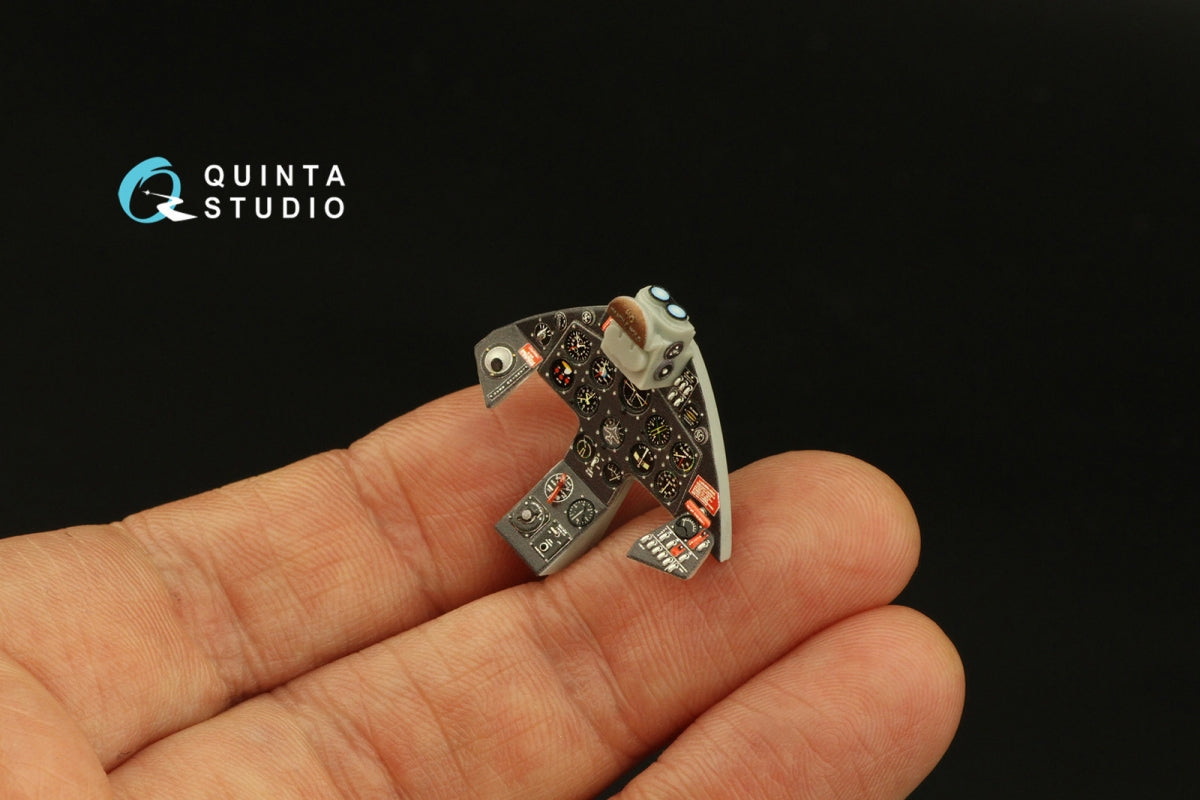 Quinta Studio QD32172 F8F-1 Bearcat 3D-Printed coloured Interior on decal paper (Trumpeter) 1/32 – zdjęcie 11