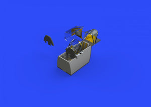 Eduard 648330 Bf 109F cockpit w/ early seat EDUARD 1/48 – zdjęcie 3